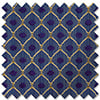 Sicily, Blue - Twist&Fit Roman Blind